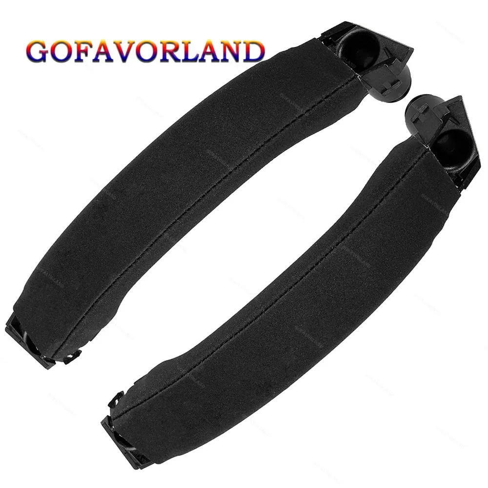 

Передняя левая и правая внутренняя дверная ручка LR076163 LR076153 из черного пластика для Land Rover L550 Discovery Sport 2015-2019