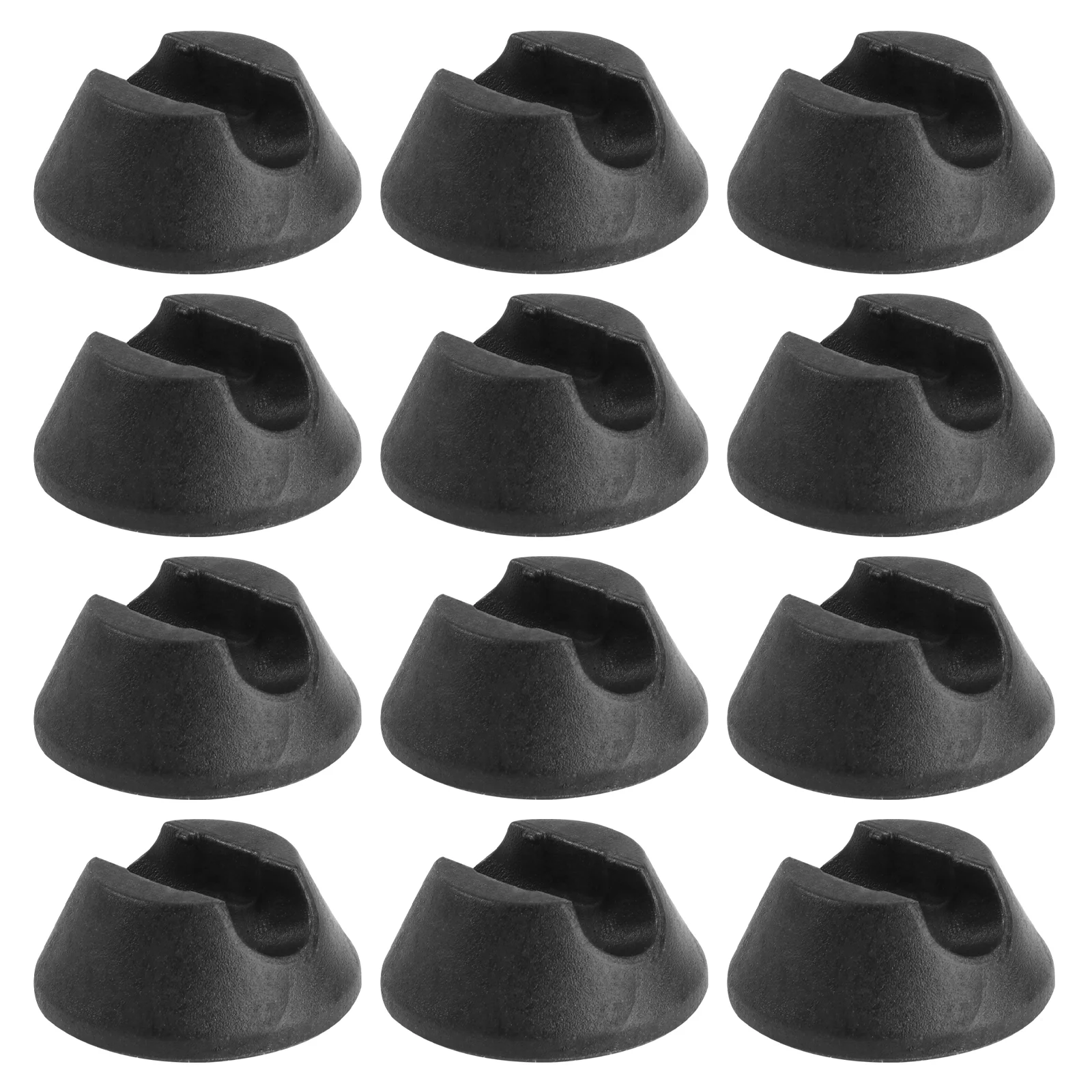 

Chair Foot Protector Leg Covers Black Table Feet Mat Protectors Metal Coffee Legs