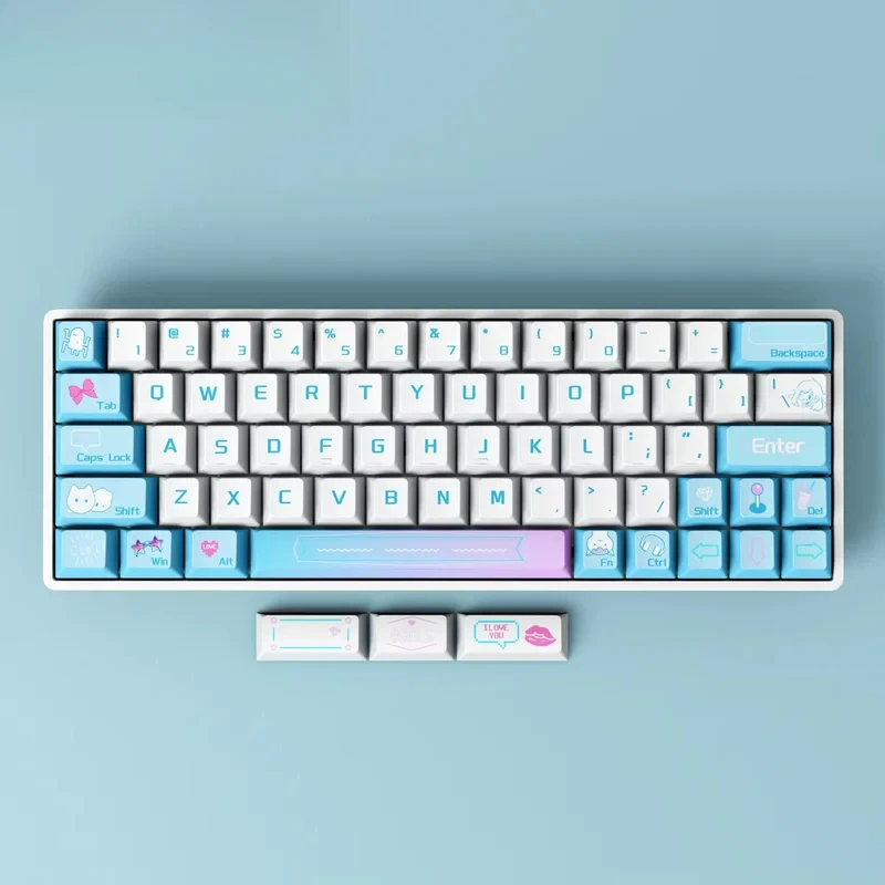 SIKAKEYB Castle HM66 66-клавишная эргономичная клавиатура с магнитным нефритовым