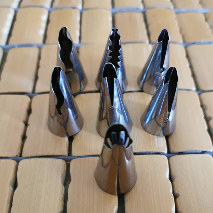 

Насадки для глазури из нержавеющей стали 7 шт.