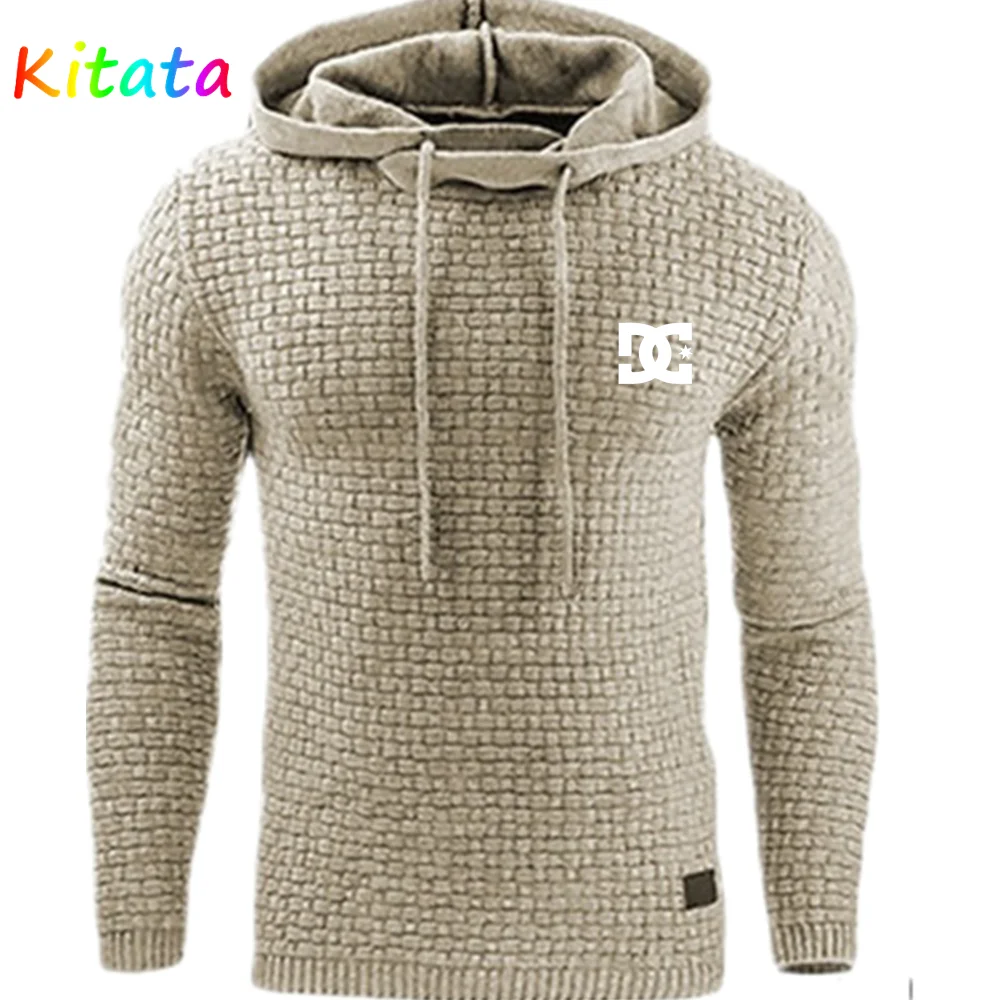 Мужская повседневная толстовка с буквенным принтом DC осень/зима 2022