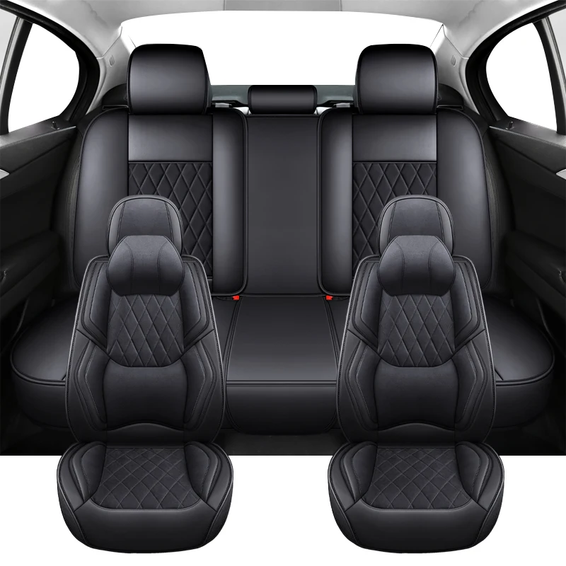 Универсальные чехлы на автомобильные сиденья для Mitsubishi ASX Lancer X Outlander Pajero Sport Eclipse