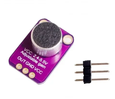 MAX9814 Микрофонный модуль AGC  для Arduino