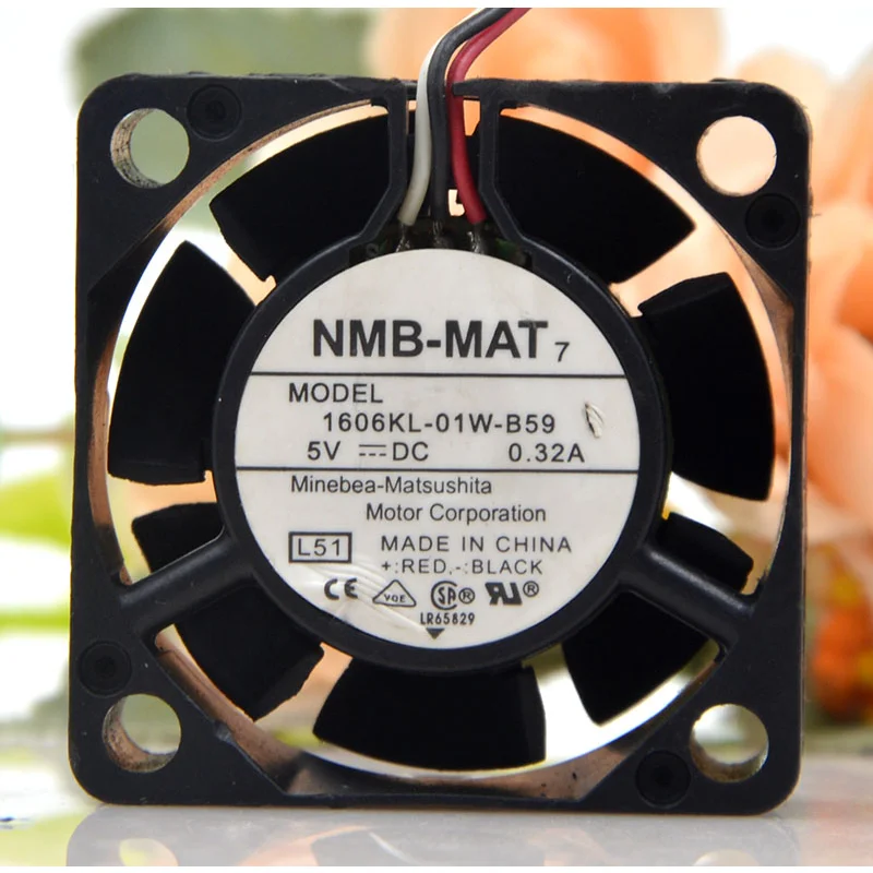 Fan For Nmb 1606kl-01w-b59 4015 5v 0.32a 4cm High Air Flow Axial Ball Fan 40*40*15mm