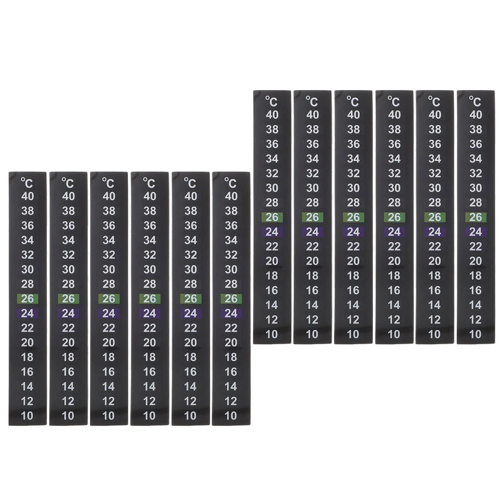 

Fish Tank Temperature Sticker Aquarium Digital Strip Number Stickers