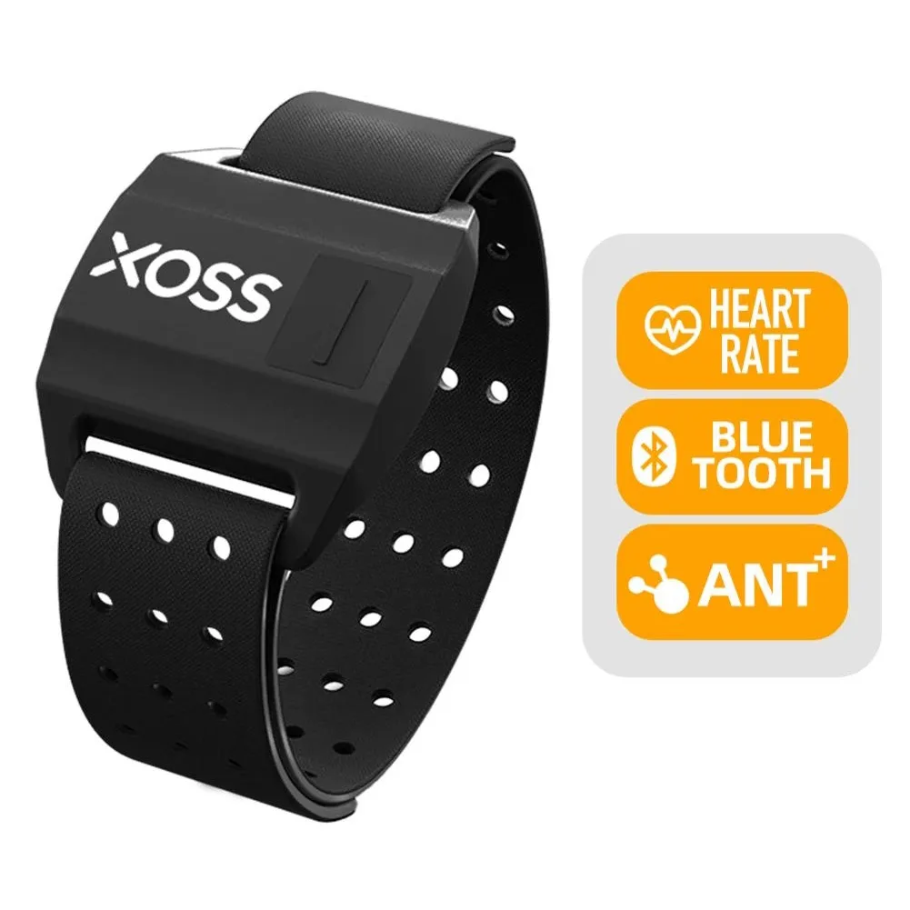 

XOSS Arm Heart Rate Sensor Bike Run Monitor Armband Hand Strap Support Bluetooth & ANT+ Dual Mode Heart Rate Armband Sensors