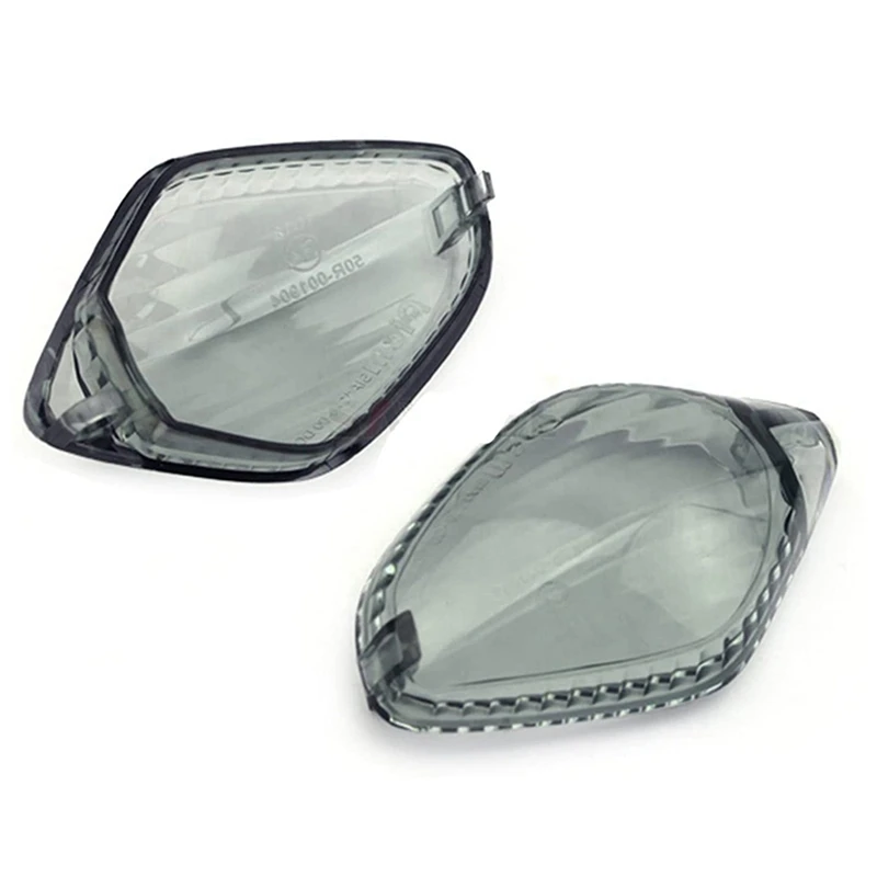 

4X Motorcycle Turn Signal Lamp Cover Indicator Light Cover For Honda CMX 300/500 Rebel NC700 NC750 S/X CTX700 Black