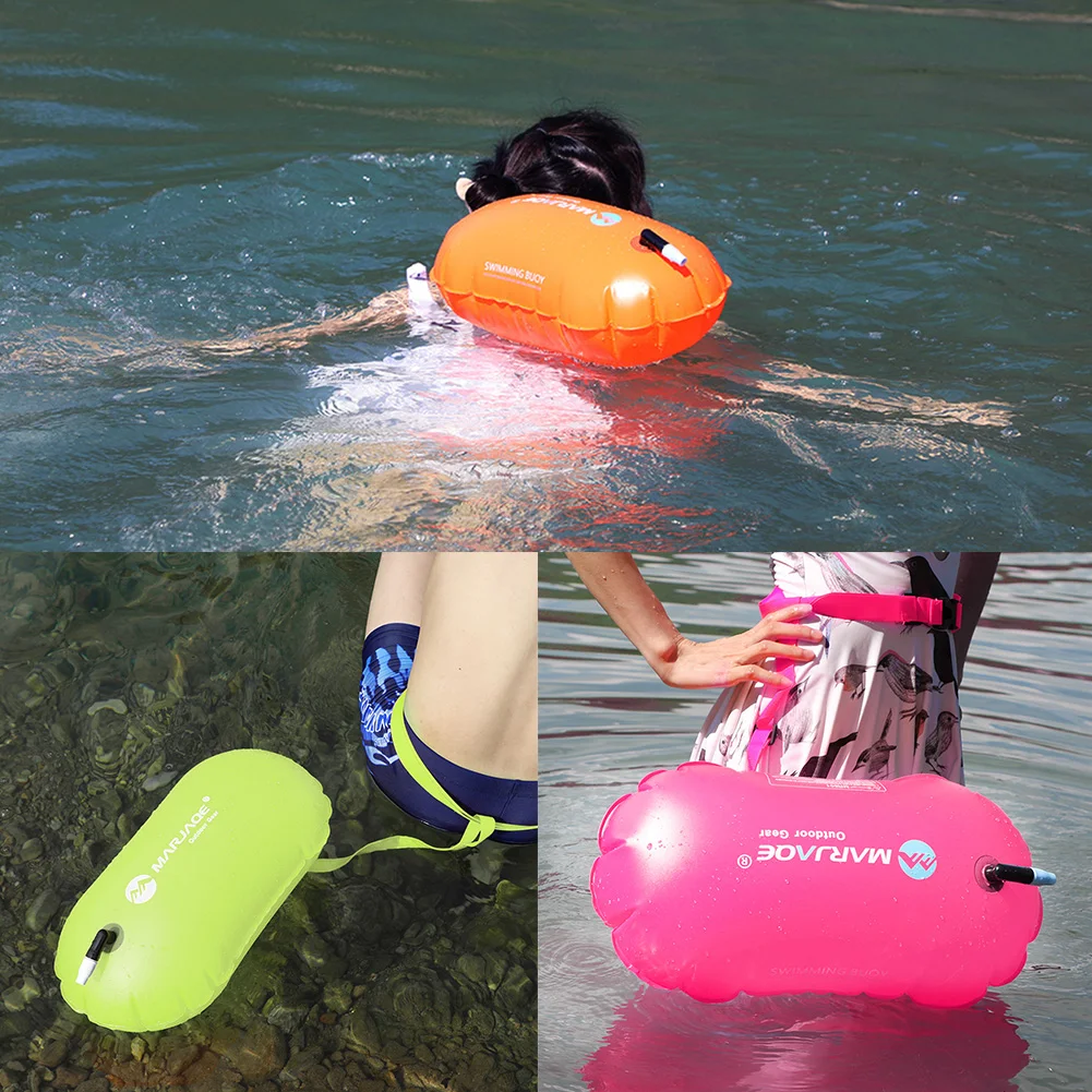 

Swimming Buoy Float Air Dry Bag Waterproof Inflatable Surfing Diving Lifesaving Water Sport Floating Bag for Rafting