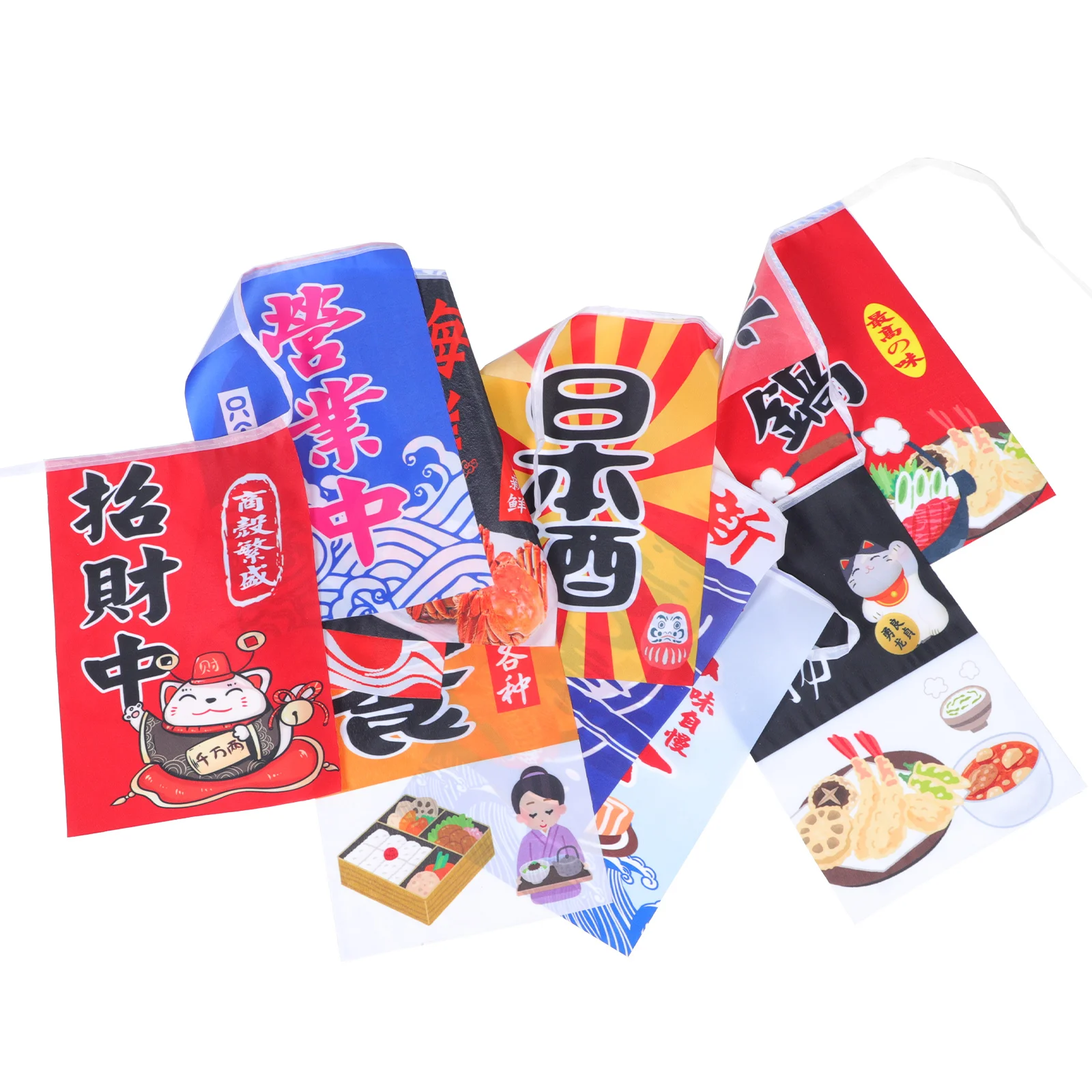 Уличное украшение Izakaya флаг баннер флаги японская гирлянда полиэстер украшения