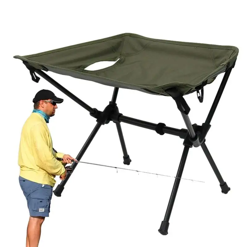 

Camping Stool Camping Chair Foldable Stool Outdoor Backpacking Stool With Non-Slip Feet For Hiking Outdoor Beach Fishing BBQ