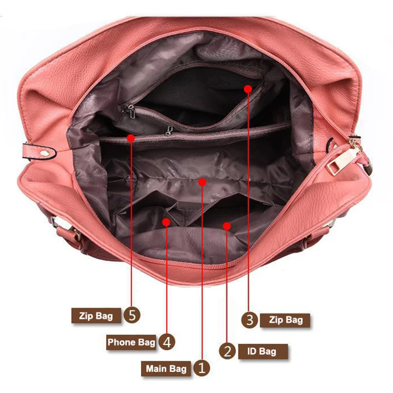 Handbags For Women Designer Luxury 2023 Fashion Trend Leather Female Shoulder Messenger Bag Ladies White Tote Bolsa Feminina