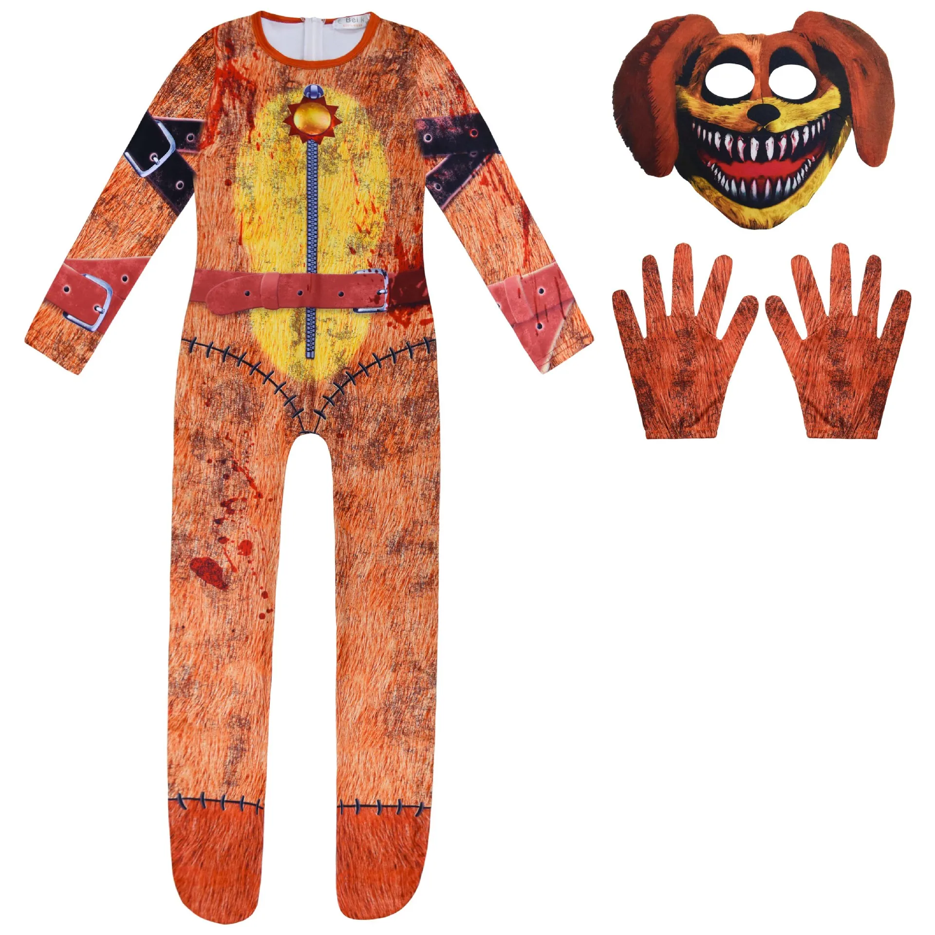 2024 Детский костюм для Хэллоуина костюмы костюмированной фотосъемки маска