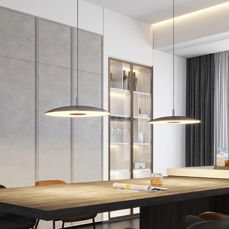 

Modern Simple Luxury Chandelier Nordic Round Led Pendant Light for Living Dining Room Bedroom Bedside Kitchen Home Decor Lamp