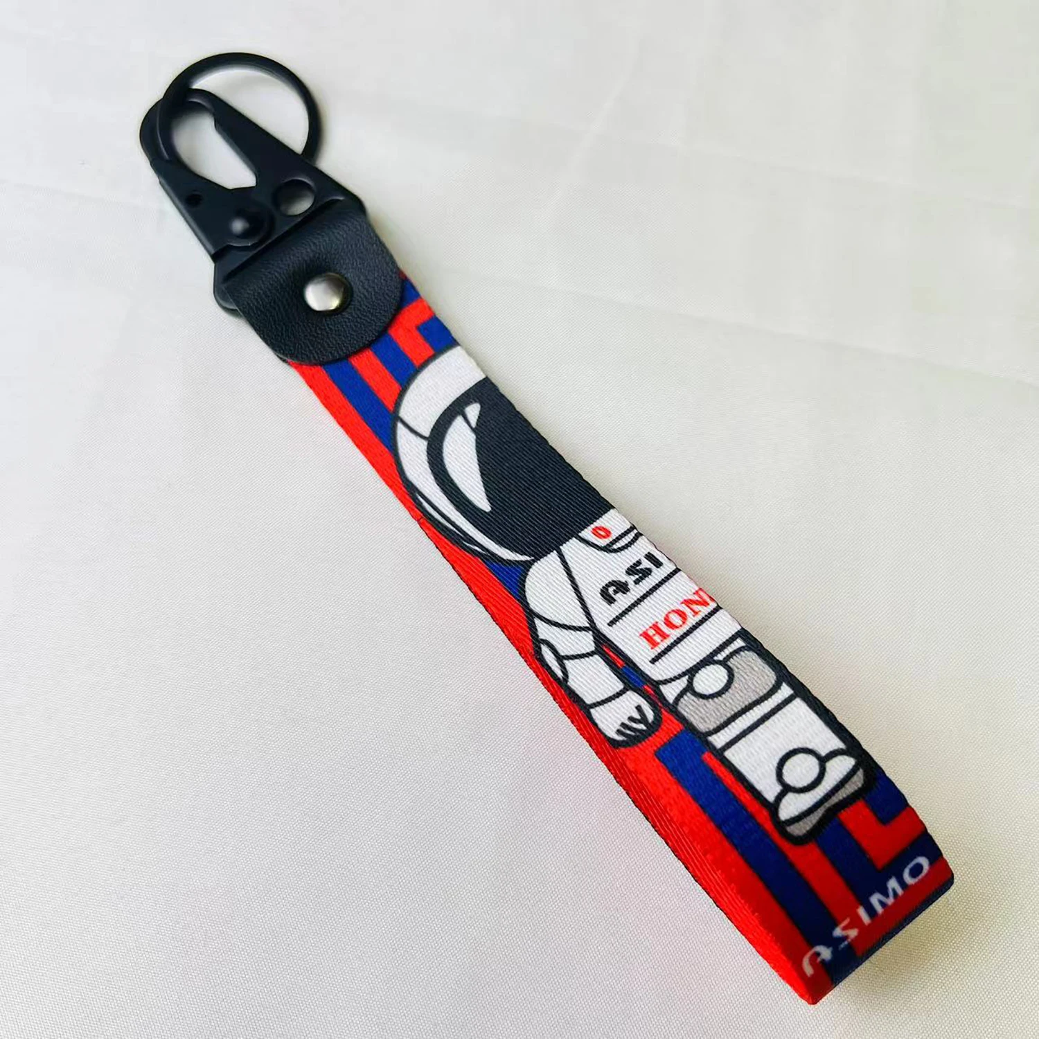 

Автомобильный брелок HD с цифровой печатью, нейлоновый браслет-брелок, крутой короткий ремешок для Asimo Honda CIVIC FIT Accord CRV XRV, аксессуары