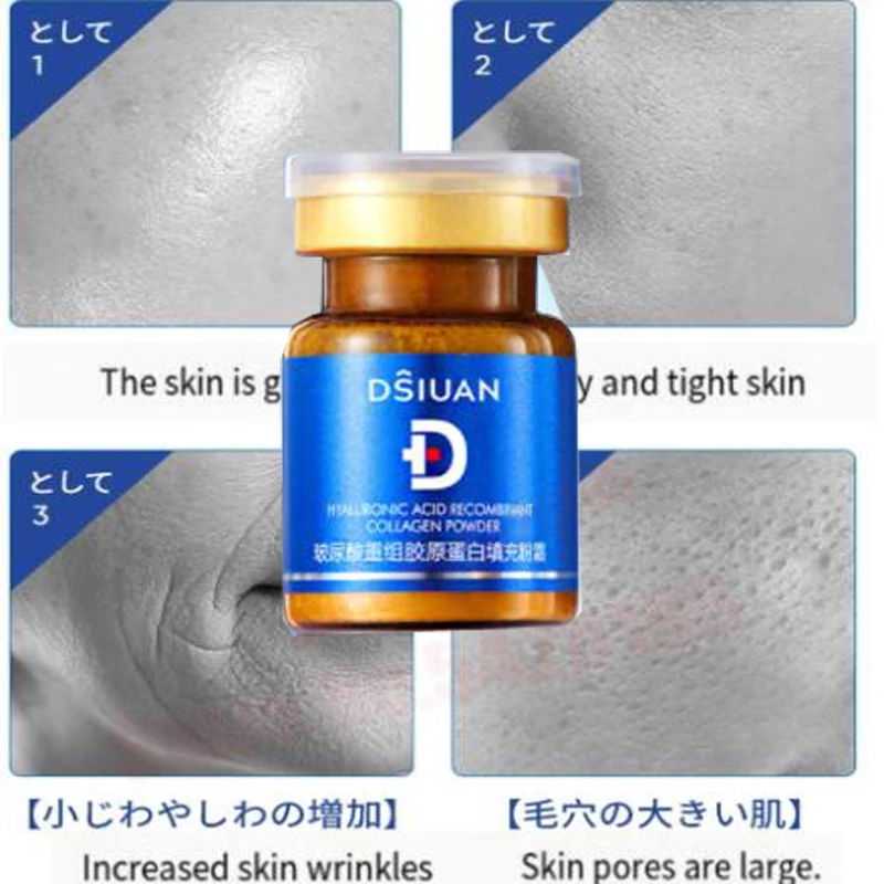 

Japan Anti Aging Collagen Filling Powder Essence Cream Set Hydrating Moisturizing Reduce Wrinkles Women Facial Skincare Products