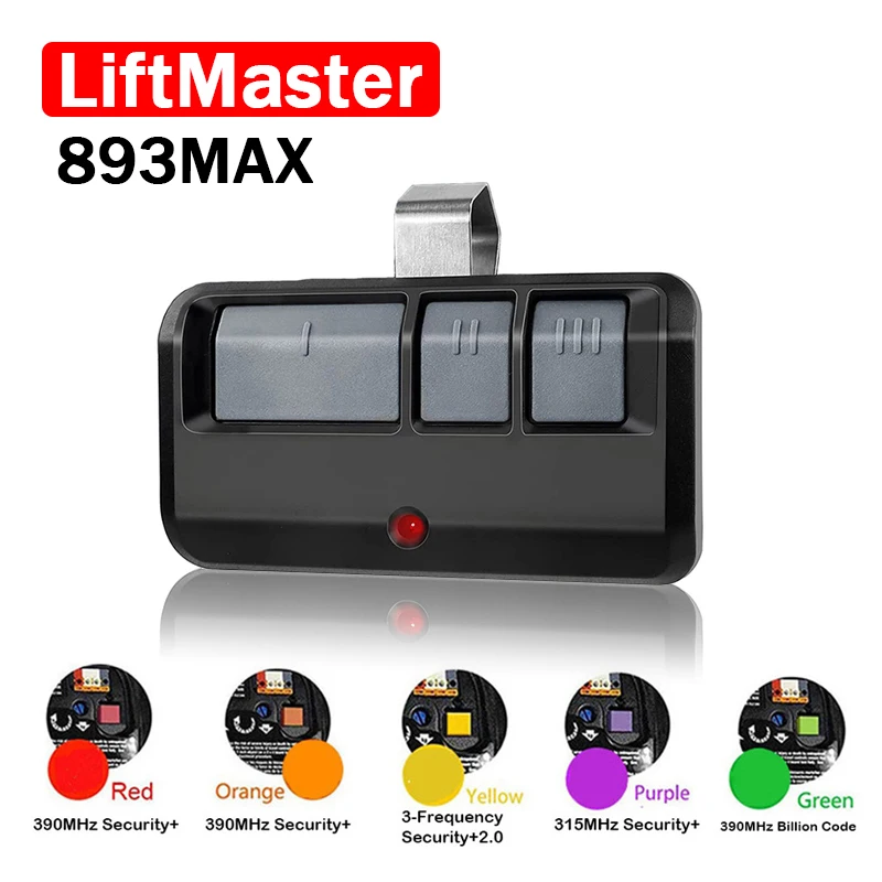 

Пульт дистанционного управления Liftmaster 893MAX для гаражных ворот