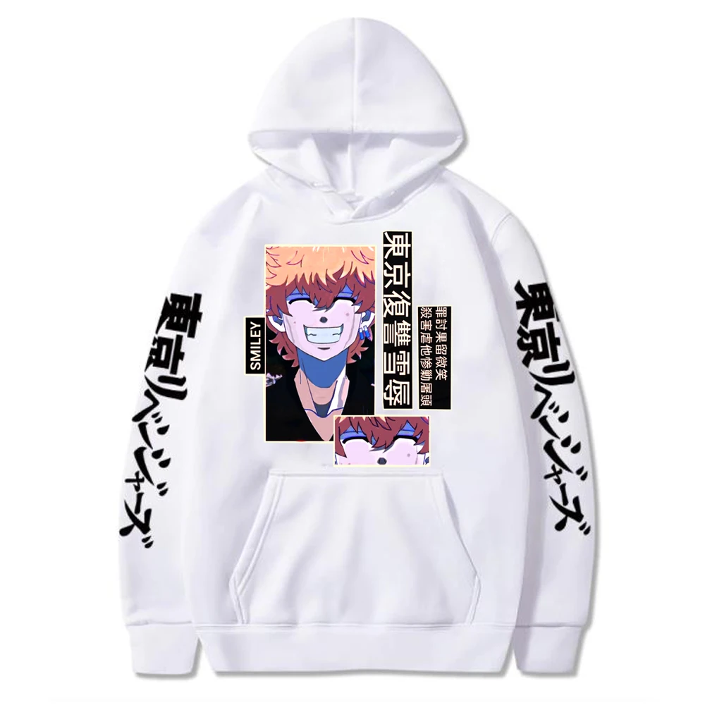 

Japan Anime Tokyo Avengers Print Hoodie Harajuku Loose Fashion Hoodie Men And Women Street Sweatshirts Casual High Quality Tops