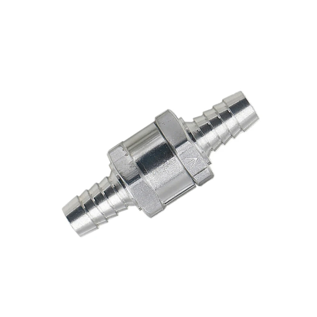 

Car Check Valve Aluminum Alloy Fuel Water One-way Non-return Valve for Ship Helicopter 10mm