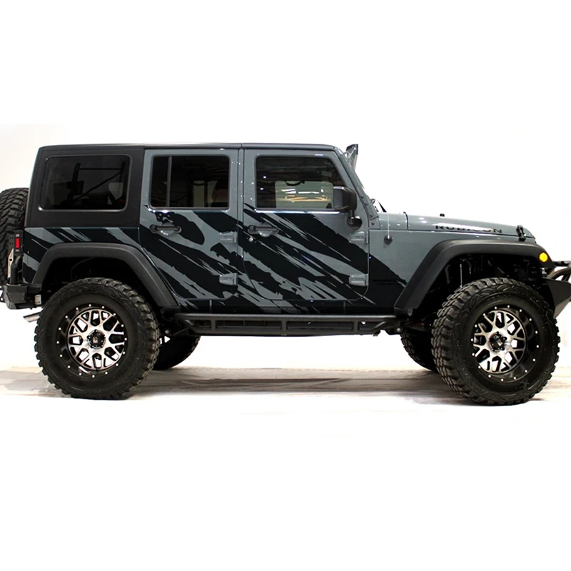 Наклейка на автомобиль Jeep Decal | Набор графических боковых треков шины Наклейки