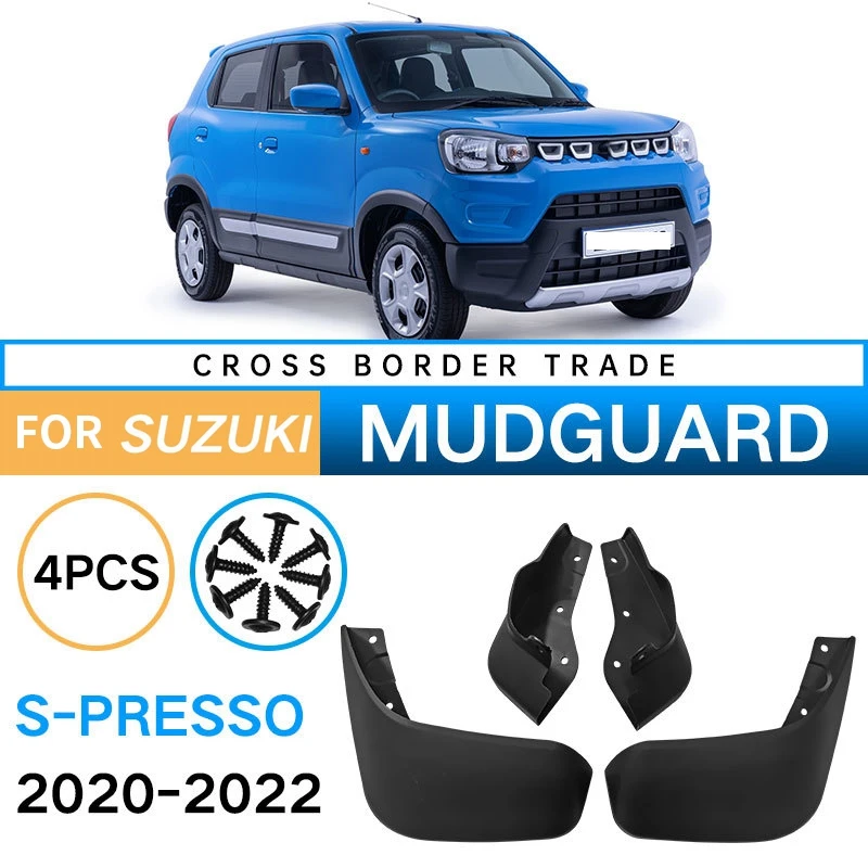 Автомобильные брызговики для Suzuki S-Presso Spresso 2020-2022 гг. на крыло автомобильные