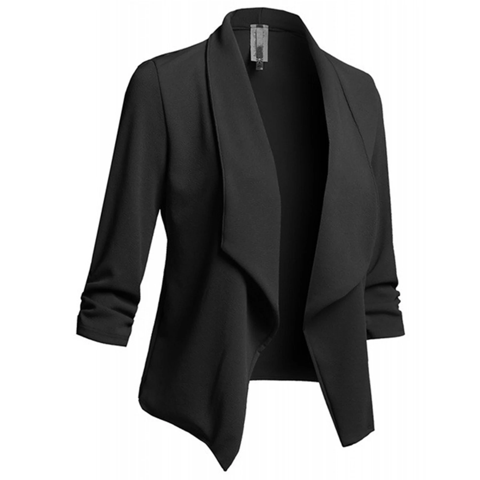 

Work Office Cardigan Jacket Long Lasting Monochromatic Outwear for Daily Dating Shopping Wear
