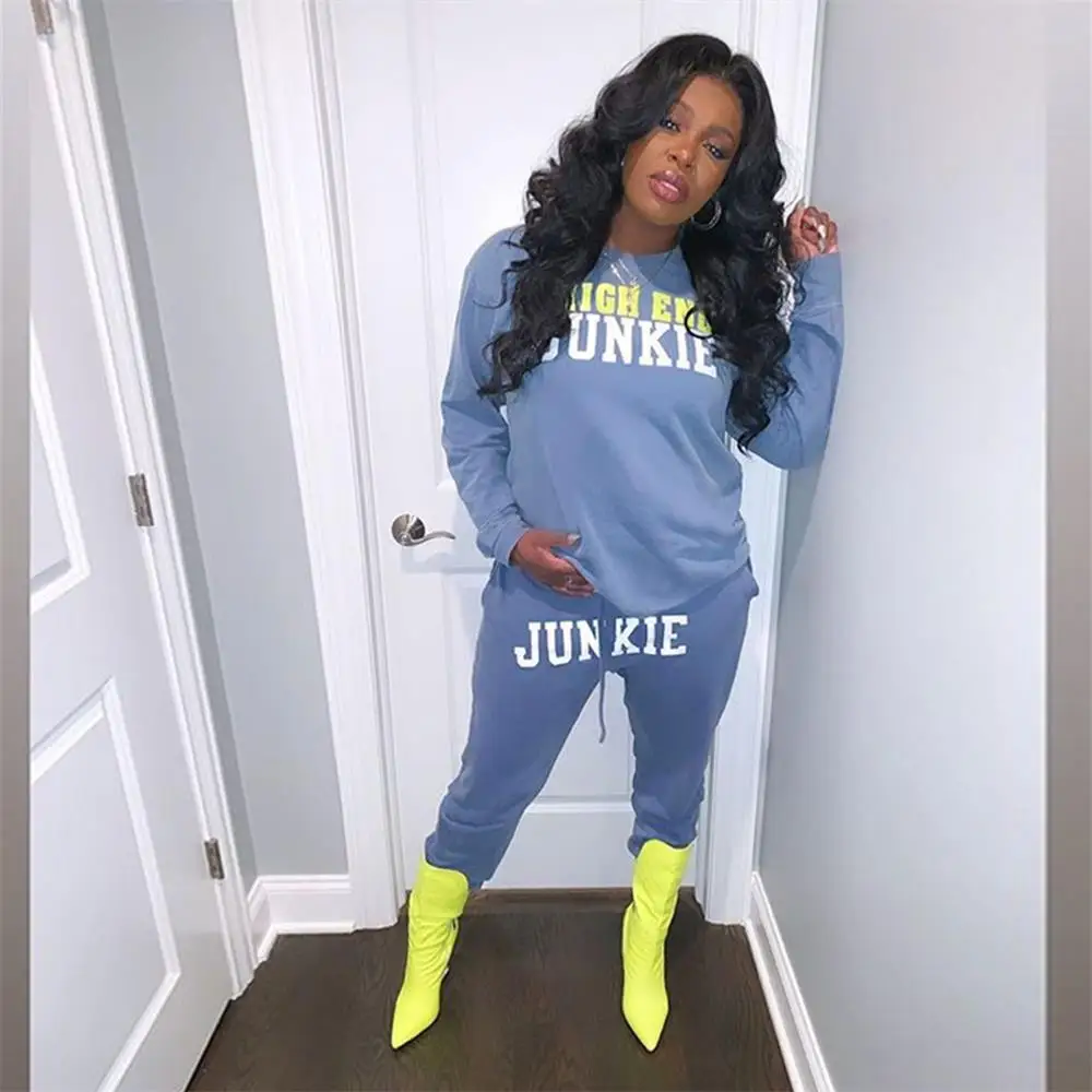 Женский Зимний Простой модный костюм MUDAN с офсетным принтом повседневный