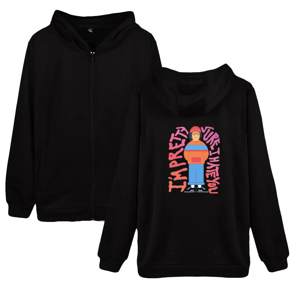 

Cuco Zipper Hoodie Women Men Long Sleeve Hooded Sweatshirt Unisex Casual Streetwear Fashion Clothes