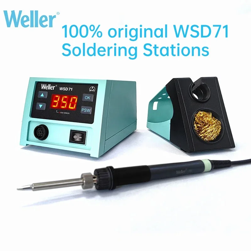 Паяльная станция Weller WSD71 100% оригинал 220 В 70 Вт бессвинцовый профессиональный