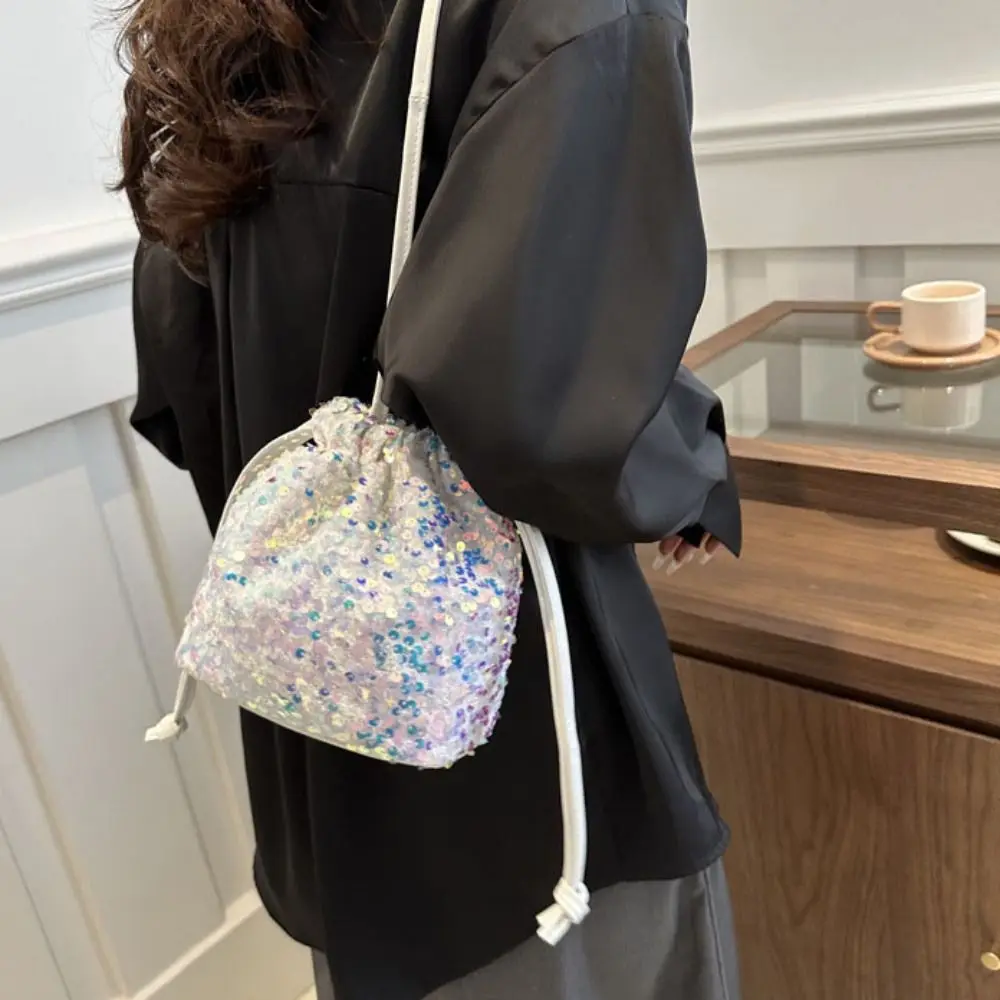 Повседневная блестящая вечерняя банкетная сумка в корейском стиле через плечо