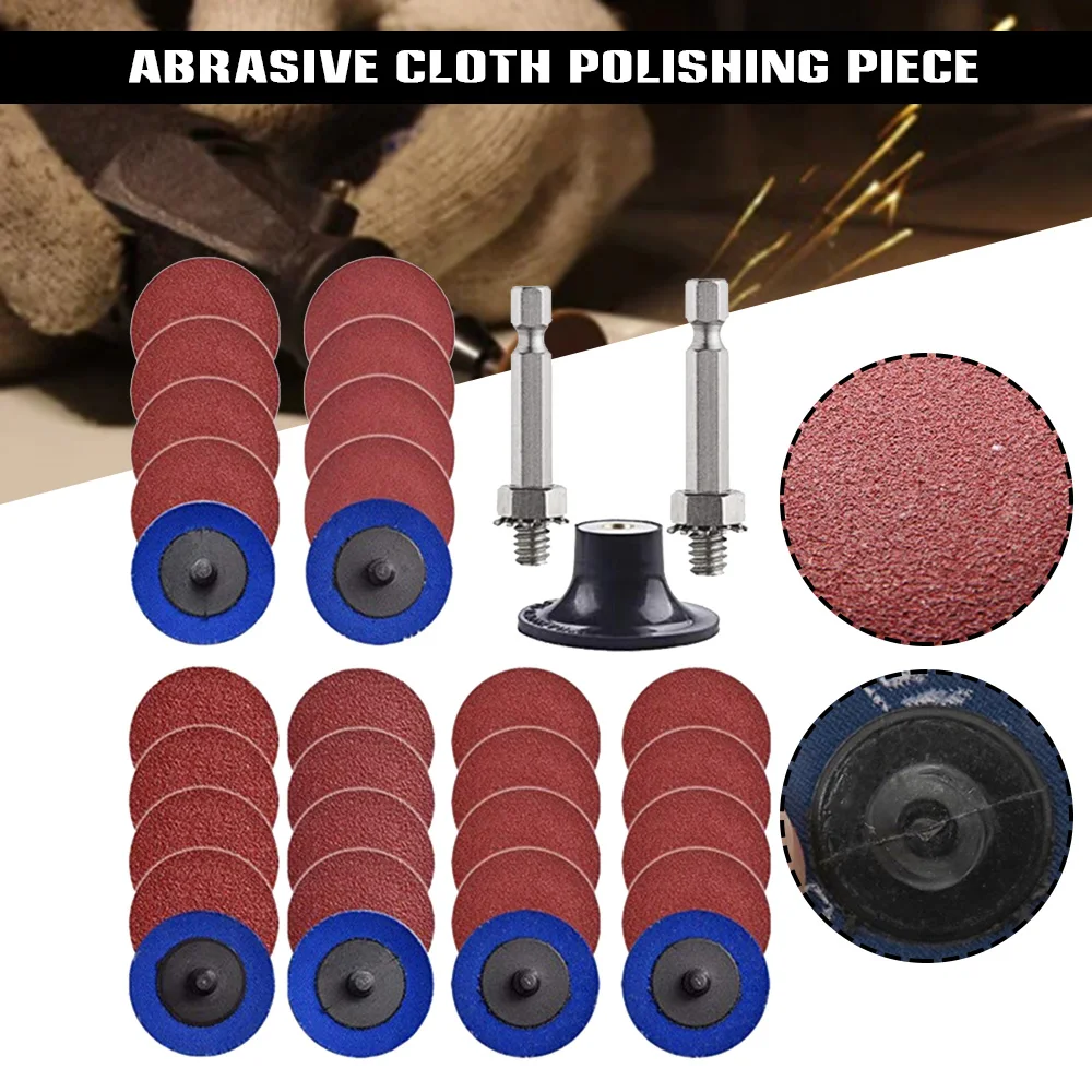 

103pcs Screw Thread Sanding Disc Plastic Rotary Lock Torque Grinding Disc Dry Sanding Grinder Polishing Accessories B88