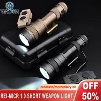 wadsn defenrein tactical flashlight m600m300weapon light 1000lumen scout light for picatinny rail airsoft ar15 rifle accessories