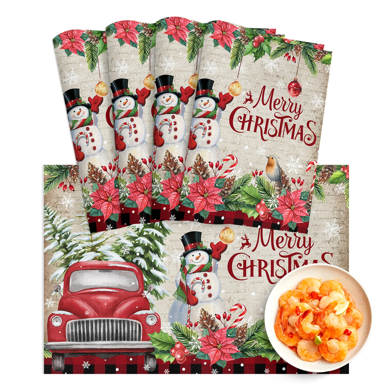 

4/6 шт., подставки для столовых приборов из ПВХ