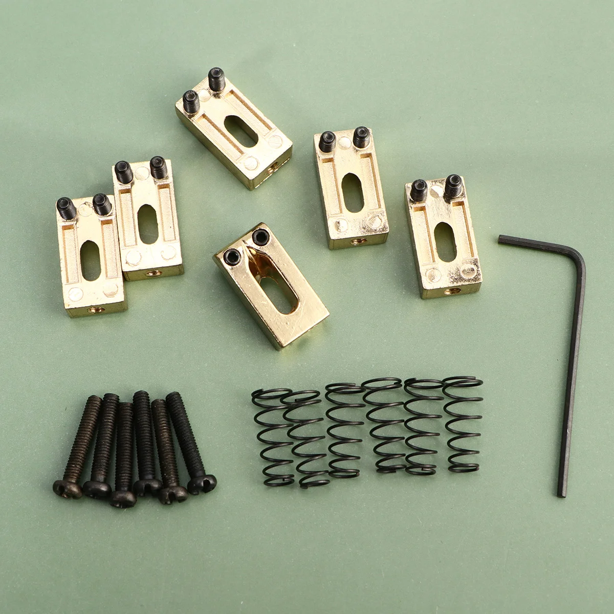 6 шт. седла для моста тремоло электрогитары систерма струн с замком гитары