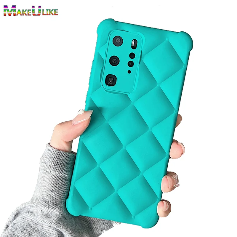 

Silicone Case for Huawei Mate 40 30 Pro Case Luxury Full Protect Soft Back Cover for Hauwei Mate30 Mate40 30Pro 40Pro Phone Case