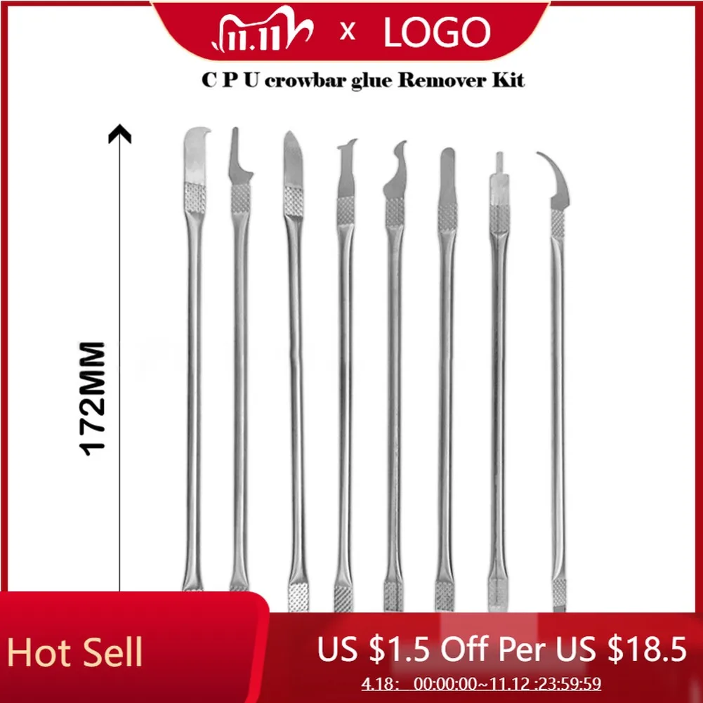 

8/5 In1 Mobile Repair Tools Disassembly Blades Phone Repair For Repairing Computer IC Chip CPU NAND Metal Remover Hand Tool Kit