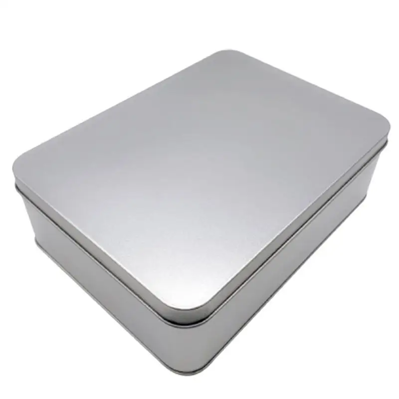 

1Pc Metal Box Practical Convenient Durable Metal Cash Box Steel Box for Cards Letter Storage