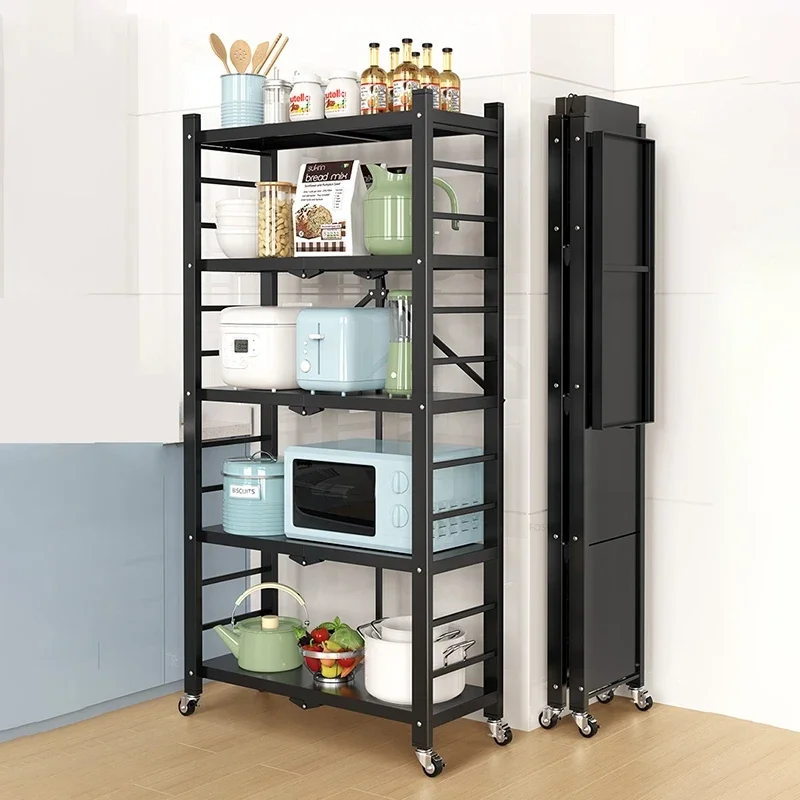 Кухонные шкафы не требующие установки складная полка для хранения съемная