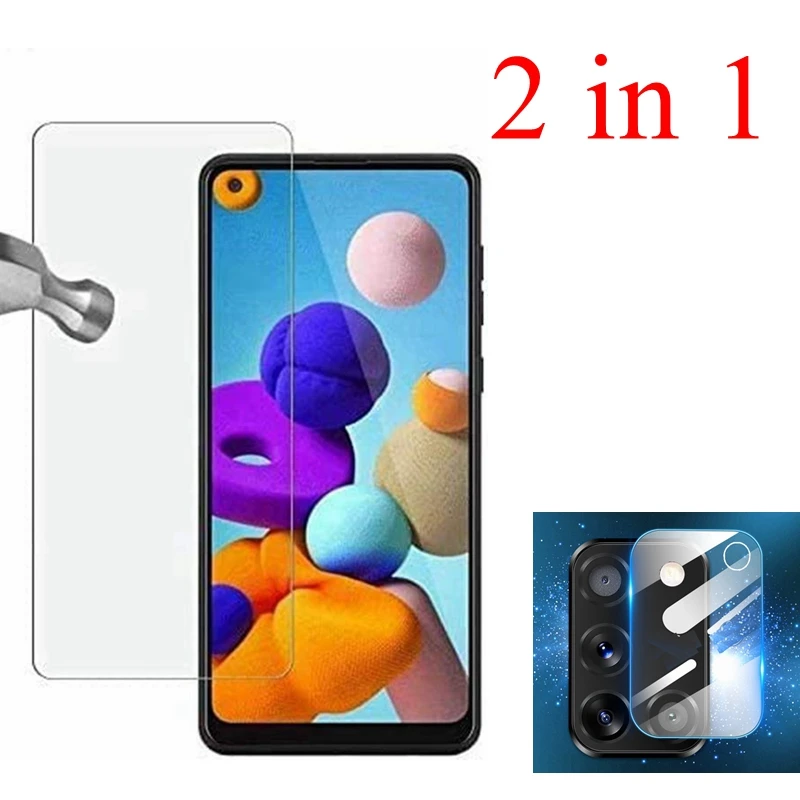 

Закаленное стекло для SAMSUNG Galaxy A21S A217F A217M A217DS, защитная пленка для экрана объектива для Galaxy SM A 21S, стекло Skla