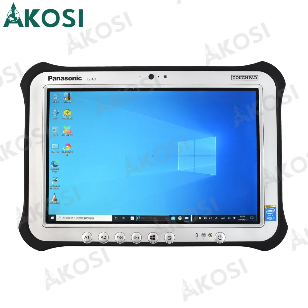 

Планшет диагональю 2023 дюйма, 10000 дюйма, 4 ГБ, 8 ГБ, SSD, Toughbook FZ G1, сенсорный экран для проверки качества автомобиля, работает с ручкой