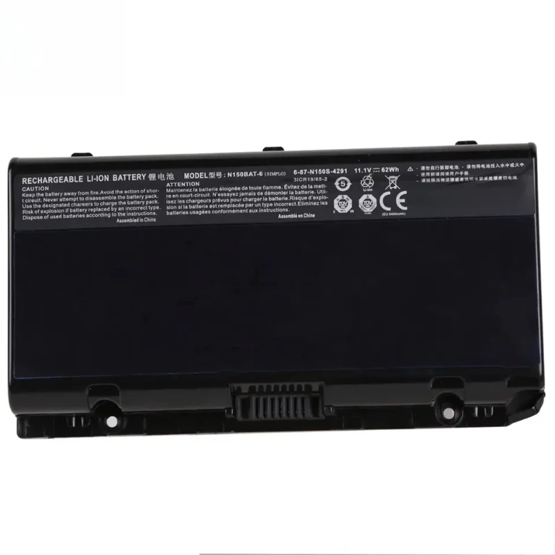 Совершенно новый аккумулятор для ноутбука N150BAT-6 Clevo N155SD N150SD N170SD SAGER NP7155 NP7170 XMG A505 A726