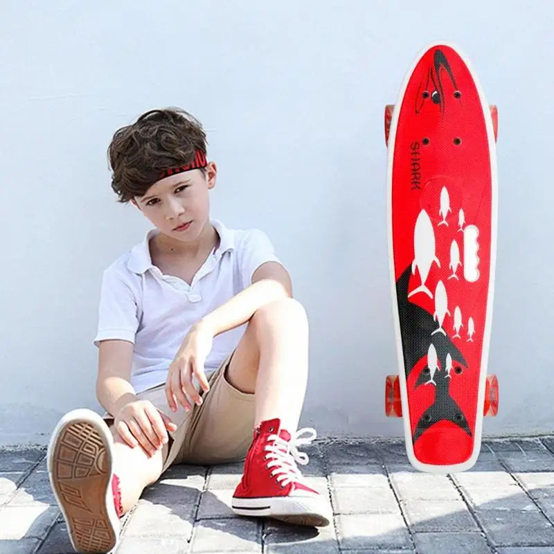 Bodybuilding Accessories 22 Inches Kids Dragon Skateboard