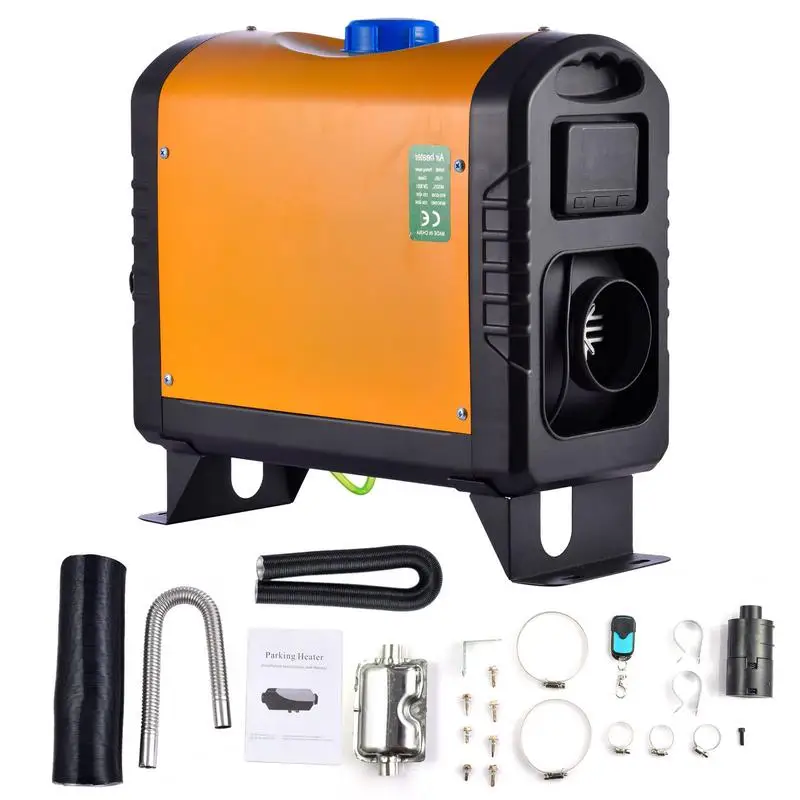 

Дизельный подогреватель воздуха 5 кВт все в одном обогреватель кабины 5000 Вт смазочный обогреватель с ЖК-выключателем