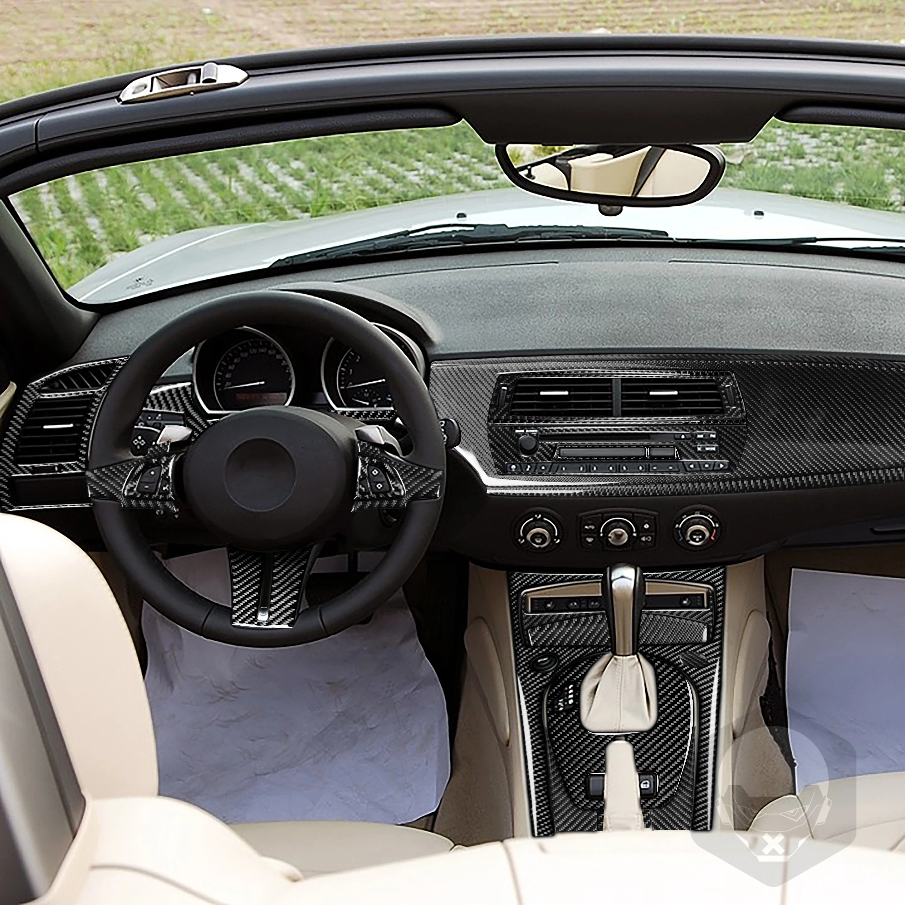 61 шт. для BMW Z4 E85 E86 2003-2008 комплекты из натурального углеродного волокна