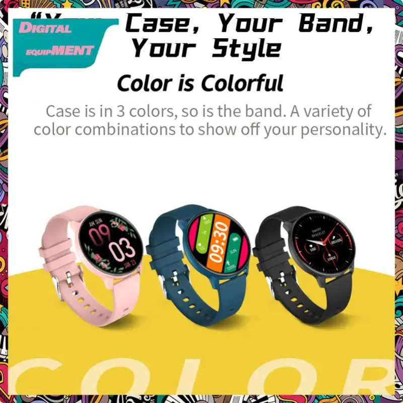 

Смарт-часы для Ios и Android с магнитной зарядкой и пульсометром, 1,28 дюйма