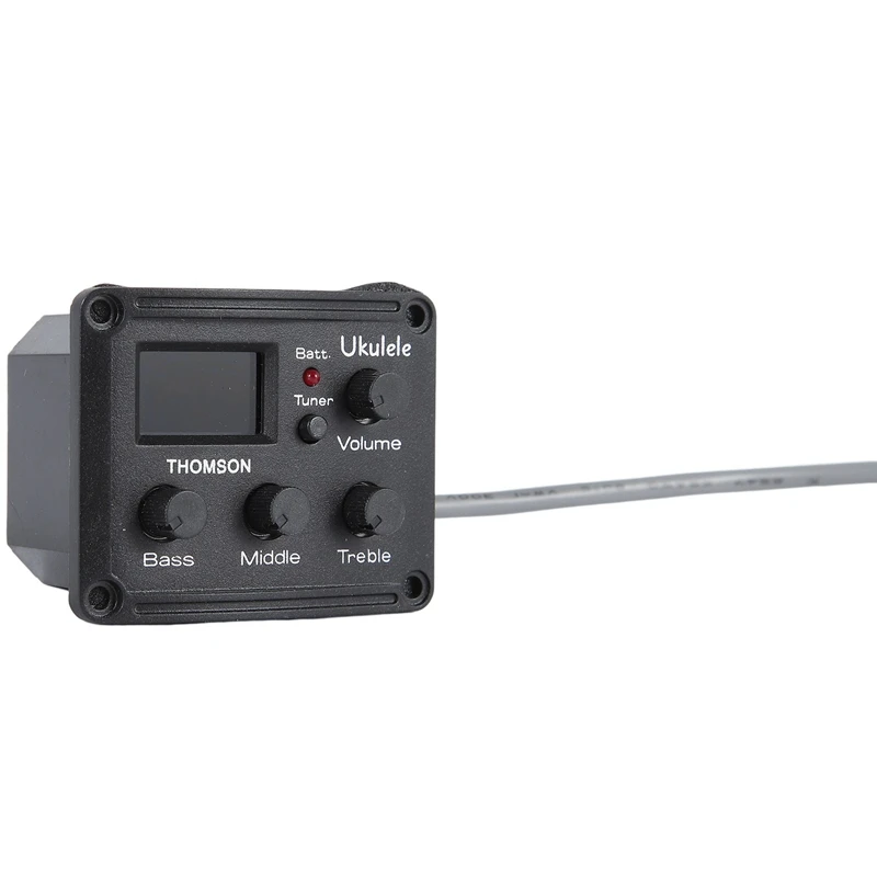 Ukelele Uke пьезозвукосниматель предусилитель 3-полосный эквалайзер тюнер система с