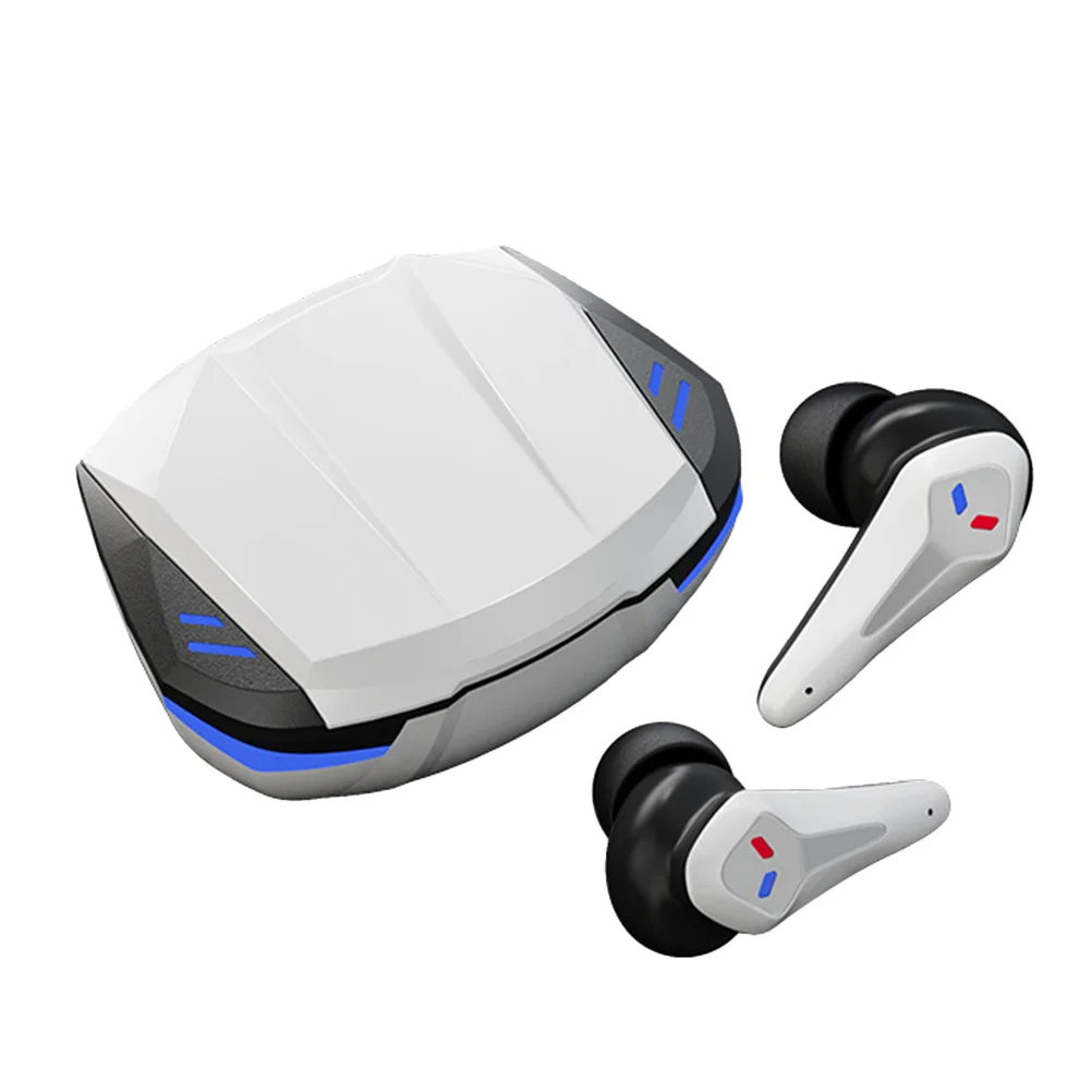 

1 Pair Wireless Headphone Low Delay Breathing Light Gaming Earbud With Mic