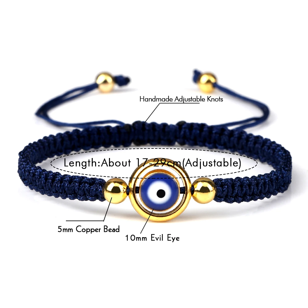 Женские и мужские браслеты на удачу черные белые красные плетеные из ниток