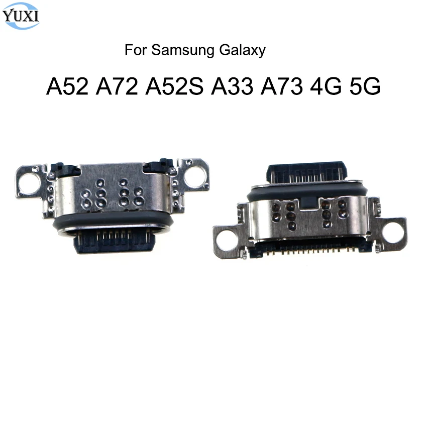 

YuXi USB Type-C Charging Port Dock Plug Charger Connector Socket Replacement For Samsung Galaxy A52 A72 A52S A33 A73 4G 5G