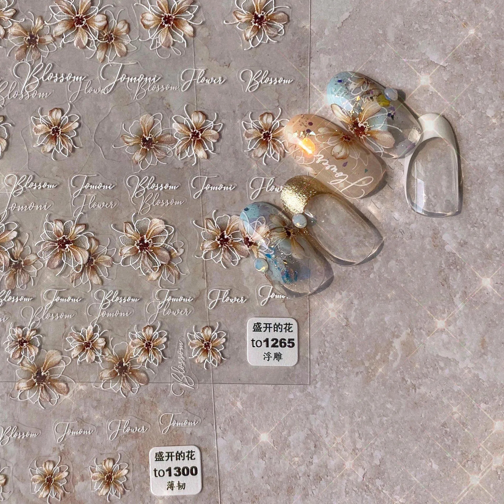 

New Nail Sticker 5d High Quality Nail Design Japanese Style Fashion Nail Decoration Art Sticker