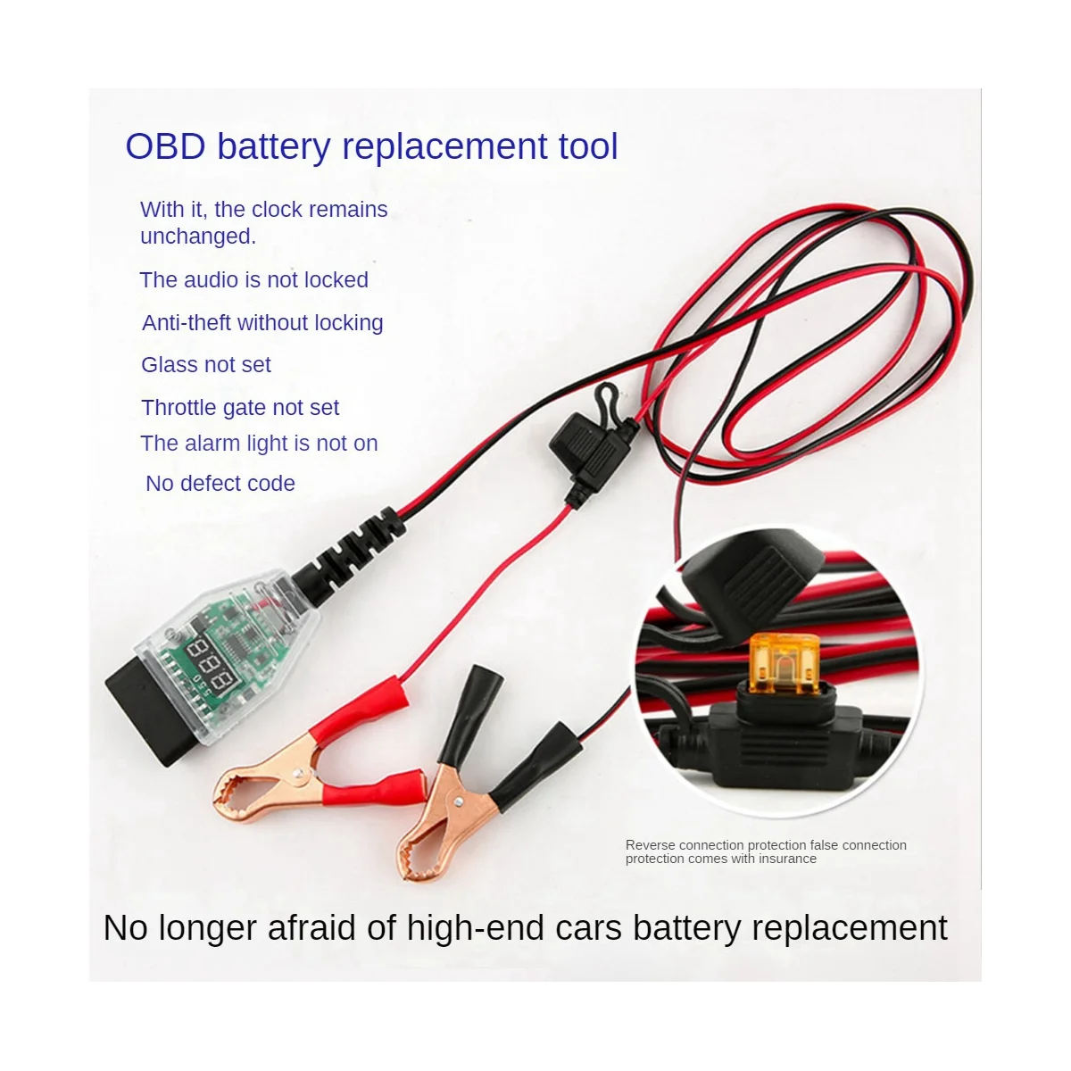 

Car Computer Power Off Memory Battery Leak Detection Tool Non-Power Tool